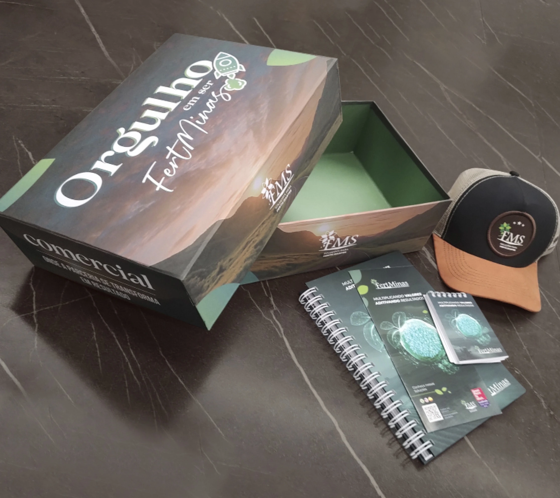 Caixa treinamento corporativo